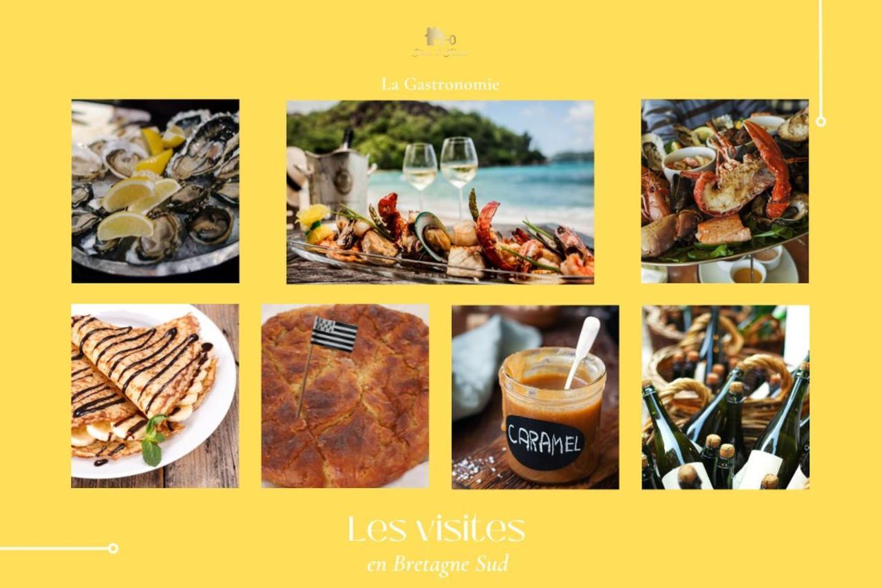 Le Tiguidou, Cosy, Lumineux, 2-6 Pers, Plage 300M Moelan-sur-Mer Exterior foto