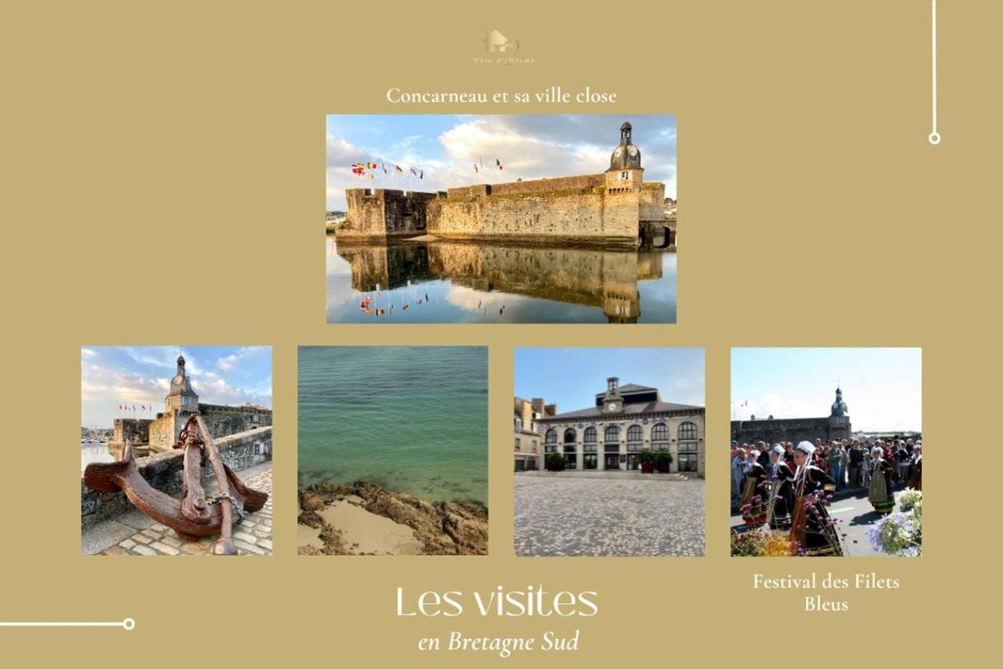 Le Tiguidou, Cosy, Lumineux, 2-6 Pers, Plage 300M Moelan-sur-Mer Exterior foto