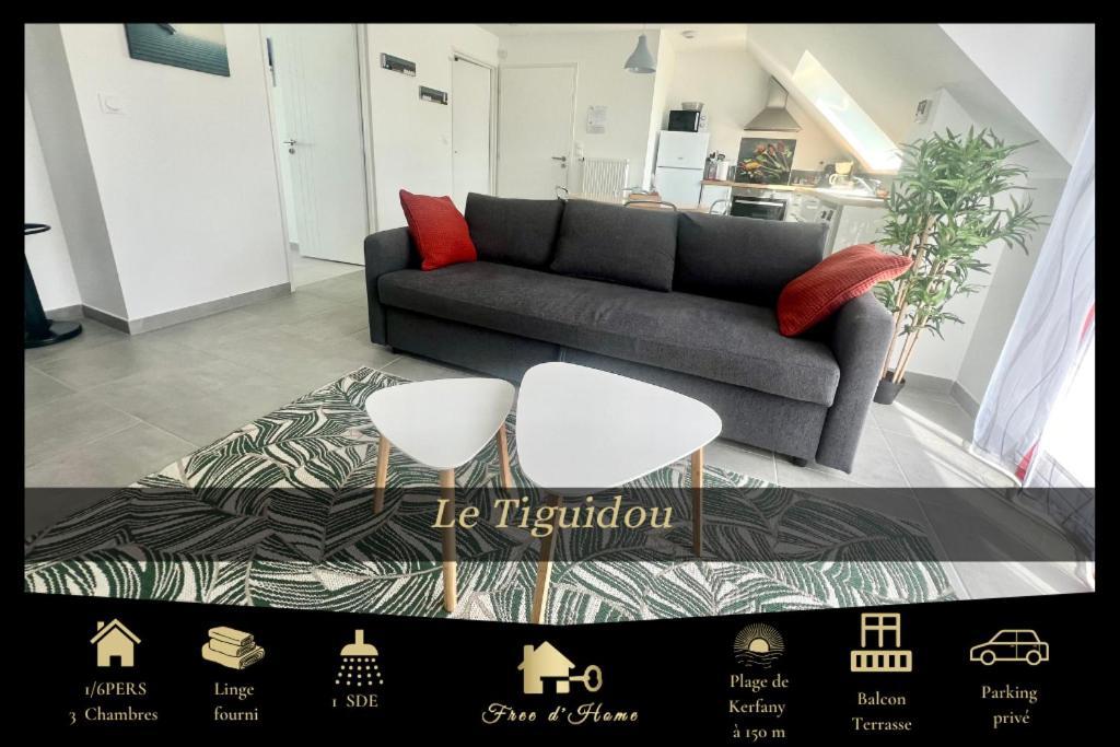 Le Tiguidou, Cosy, Lumineux, 2-6 Pers, Plage 300M Moelan-sur-Mer Exterior foto